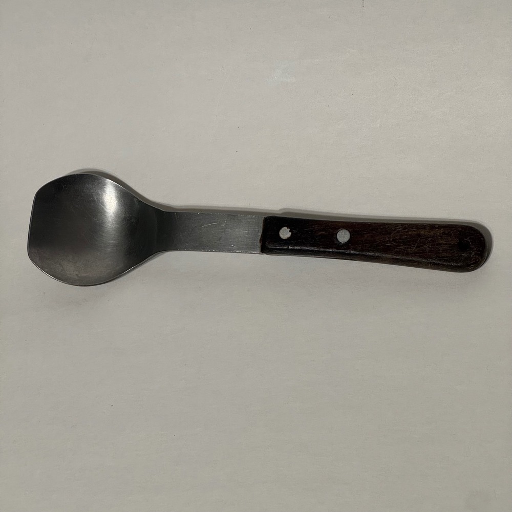 Vernco Stainless Steel Ice Cream Spade Wood Handle Vintage Japan Kitchen Tool